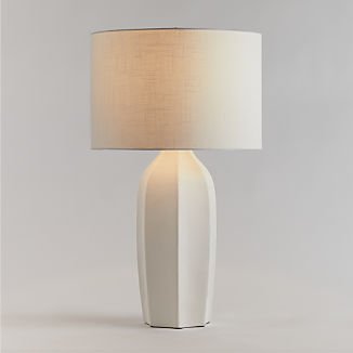 Vellum Ceramic Table Lamp - Alfanite Store