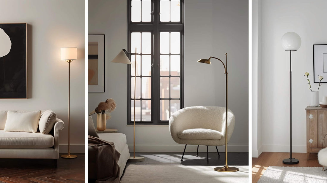 Black, Brass, or Wood: Which Floor Lamp Finish Fits Your Style? - Alfanite Store