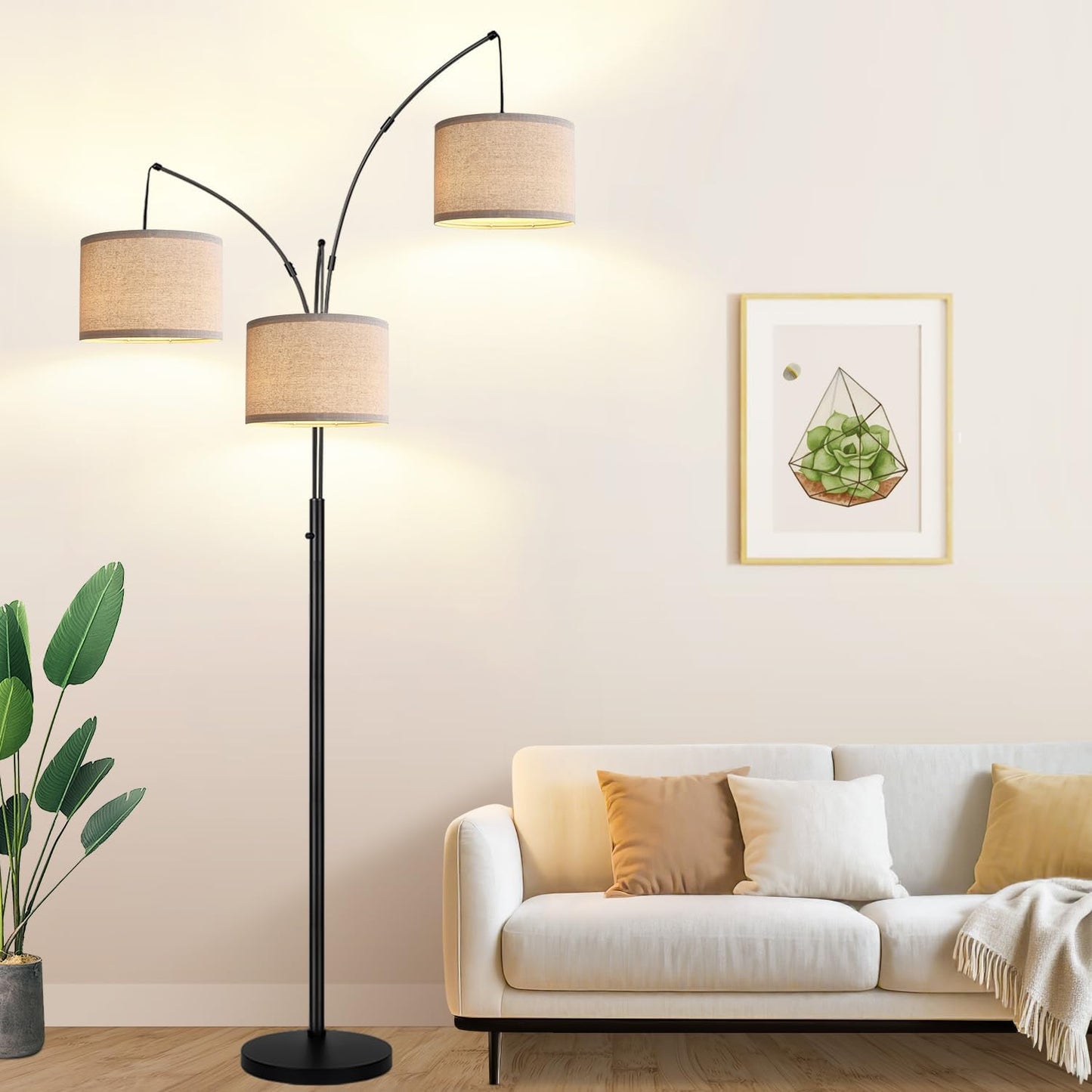 Arc Lamp 3 Lights - Alfanite Store
