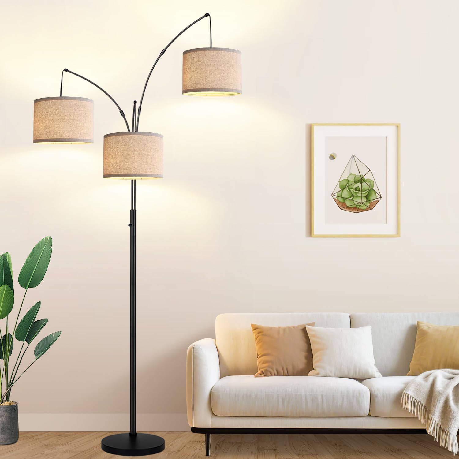 Arc Lamp 3 Lights - Alfanite Store